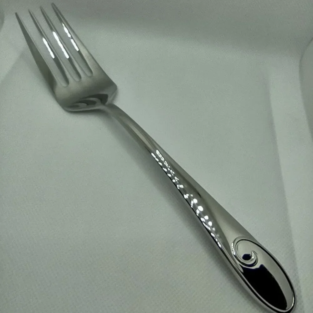 Waterford Ballet Ribbon Stainless Steel 3-Piece Serving Set, NEW